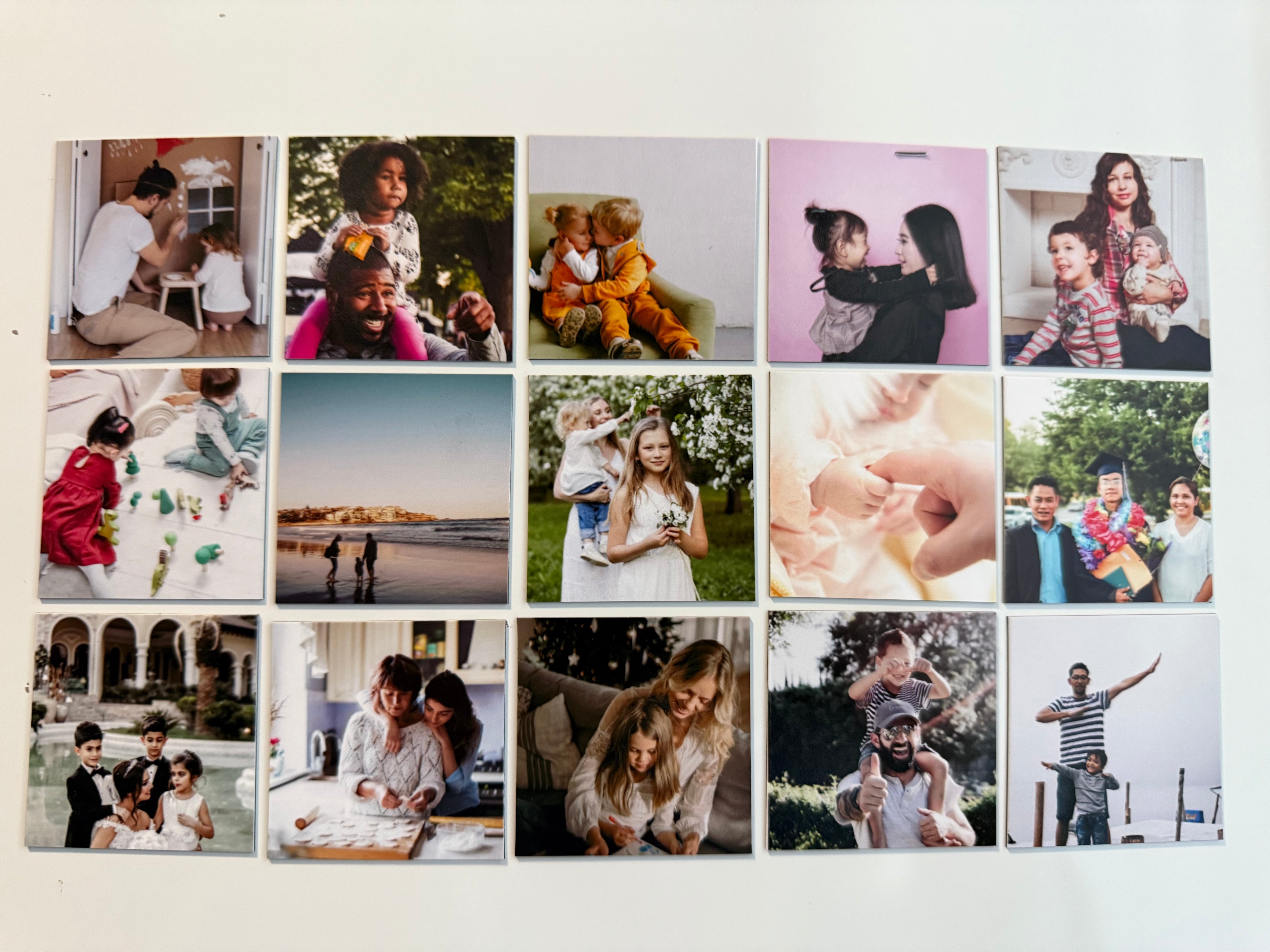 Personalised Magnets - 2"x2" (15 Pack) - Upload in Description