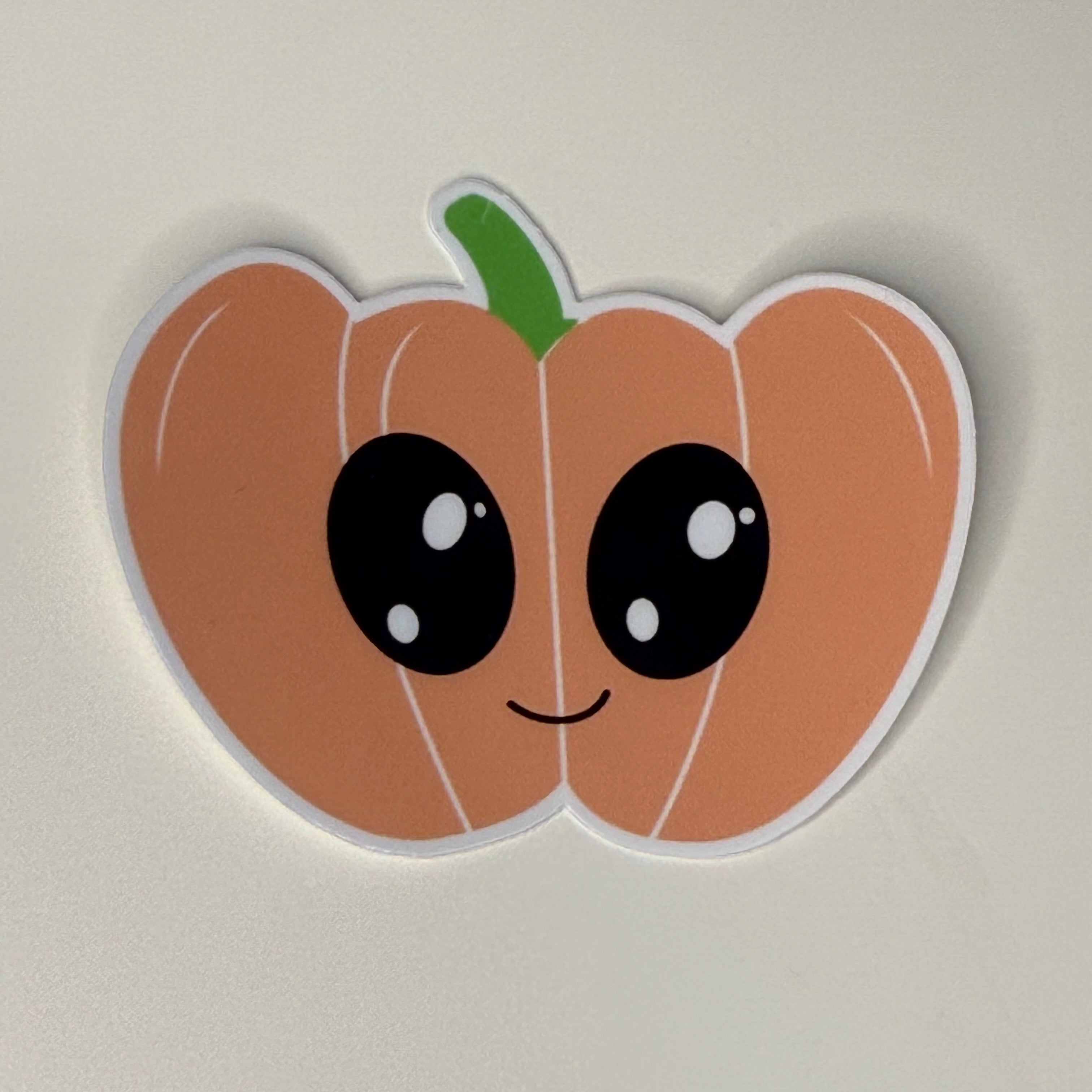 Autumn Cutie Pumpkin Vinyl Sticker