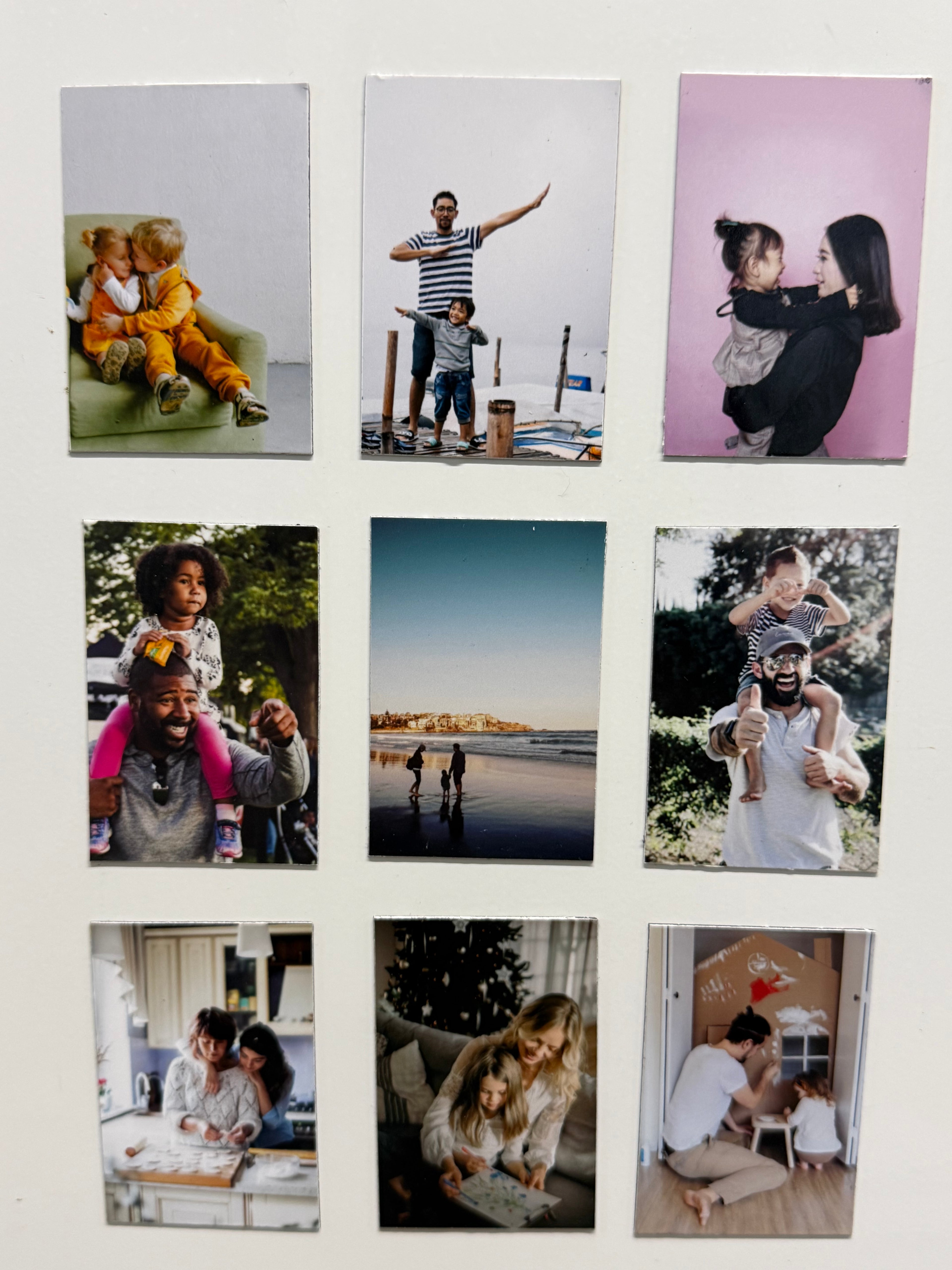 Collage of various photos of people in different settings
