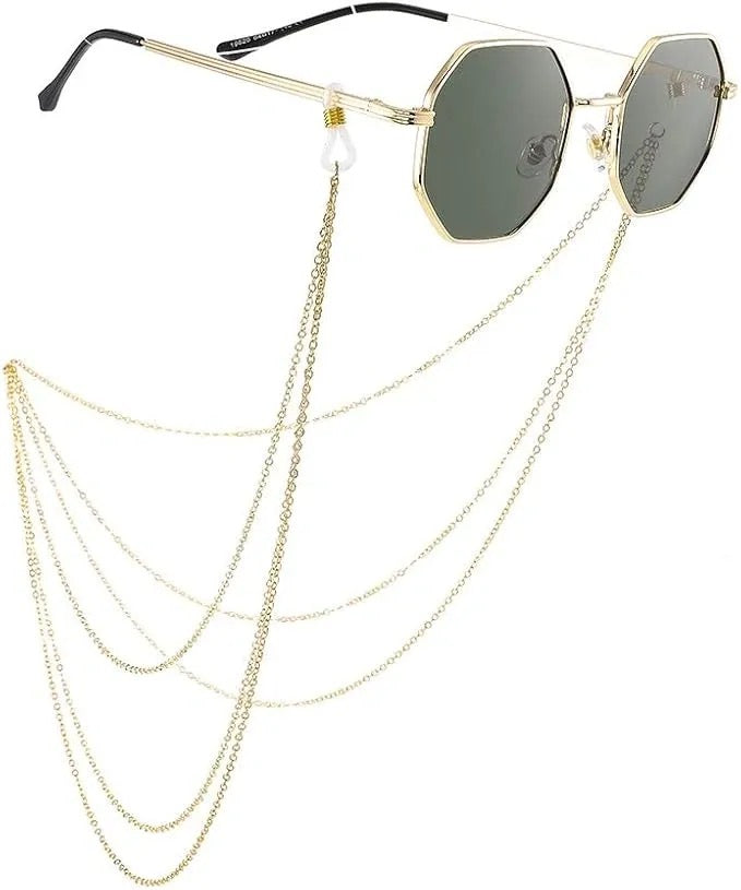 Bohend Fashion Layered Sunglasses Chain Gold Eyeglasses Chain
