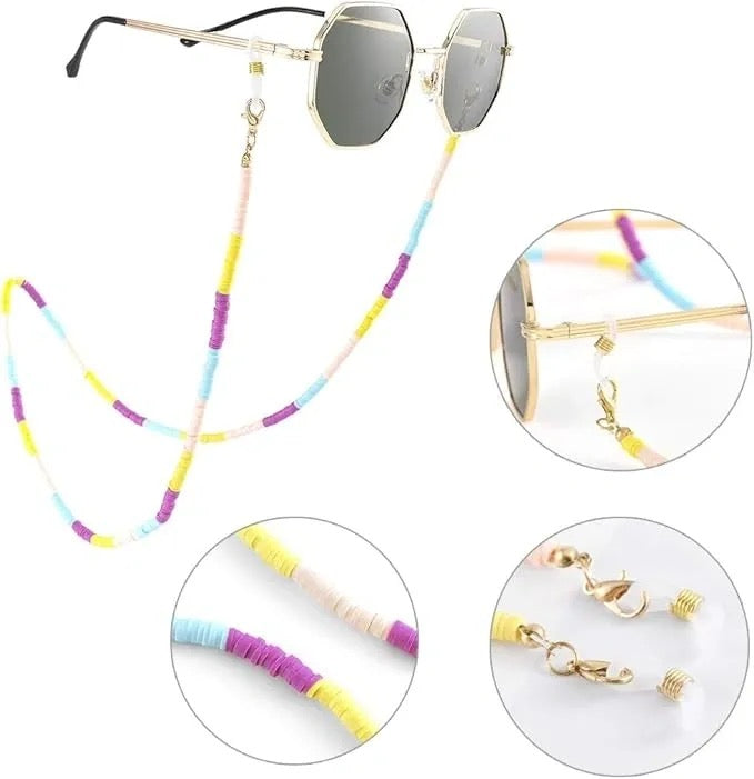 Bohend Sunglasses Chain, Bohemian Face Mask Chain
