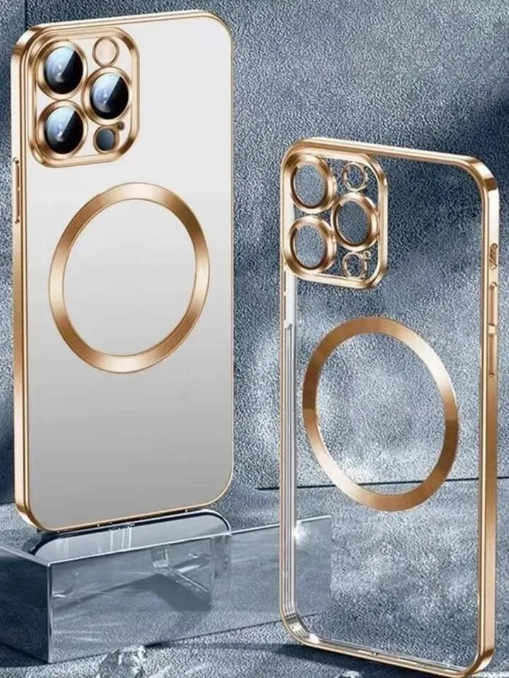 HZLFCZL Compatible for iPhone 11 Pro case 5.8 inch Shockproof - Gold