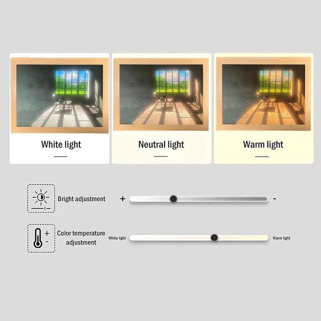 Neioaas LED Night Light Painting Decoration