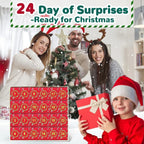 Advent Calendar Christmas Jigsaw Puzzle - Christmas Facade,24 Parts 1008 Pcs