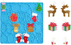 Lanfly 24-Cavity Earring Mould for Resin Silicone Epoxy Christmas Casting Mould
