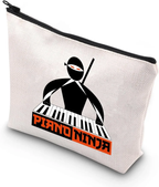 PLITI Piano Ninja Makeup Bag Funny Keyboard Player Pianist Gift Piano Player